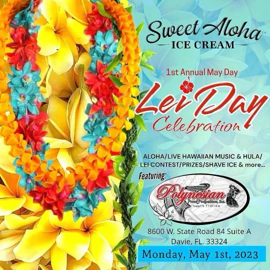 1st Annual May Day Lei Day Celebration flyer, May 1, 2023