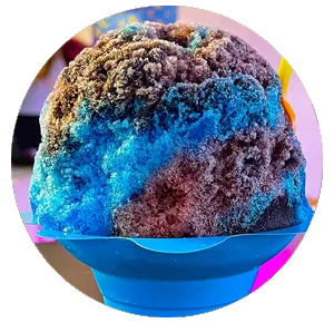 Boysenberry Blast shave ice